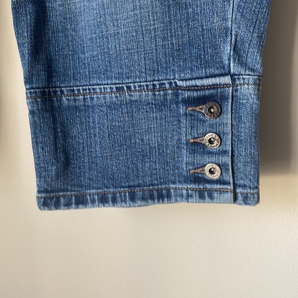 Guess capris y2k vintage size 30 jeans 2023 trend 2000s retro blue - Picture 3 of 5
